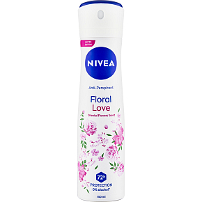Nivea Floral Love antiperspirant v spreji, 150 ml