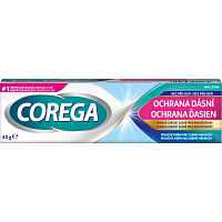 Corega ochrana ďasien fixačný krém na zubné náhrady bez príchute 40 g