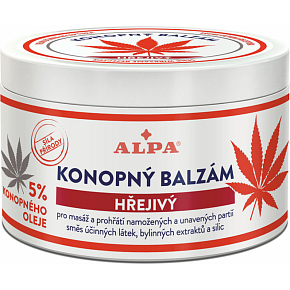 Alpa konopný balzám hrejivý, 250 ml