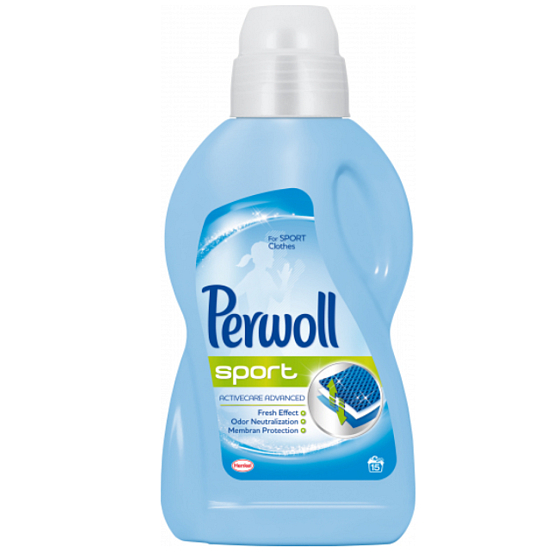 Perwoll Šport prací gél na športové prádlo 15 dávok 900 ml