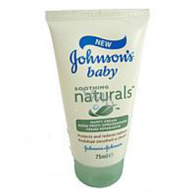 Johnsons Baby Soothing Naturals krém na zapareniny pre deti 75 ml