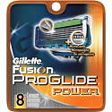 Gillette Fusion ProGlide Power náhradné hlavice 8 kusov pre mužov