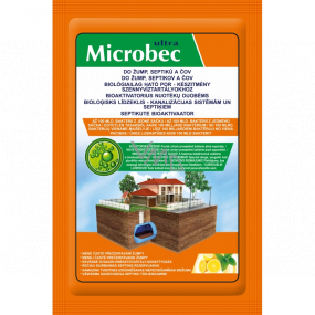 Bros - Microbec mikrobiologický prípravok k likvidácii obsahu septiku 18 x 25 g