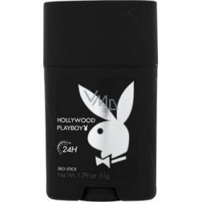 Playboy Hollywood antiperspirant dezodorant stick pre mužov 51 g