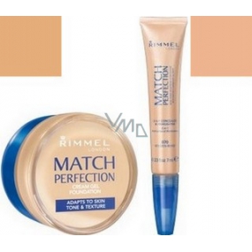 Rimmel London Match Perfection krémový make-up 303 18 ml + korektor 7 ml