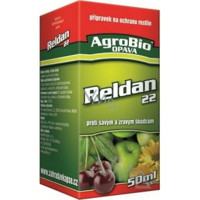 AgroBio Reldan 22 prípravok proti savým a žravým škodcom 50 ml