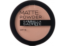 Gabriella salva Matte Powder SPF15 púder 03 Soft Beige 8 g