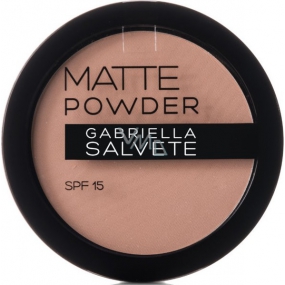 Gabriella salva Matte Powder SPF15 púder 03 Soft Beige 8 g
