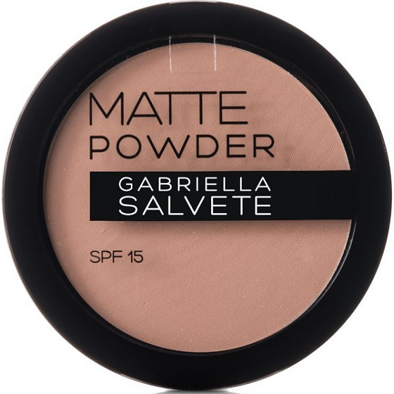 Gabriella Salvete Matte Powder SPF15 púder 03 Soft Beige 8 g
