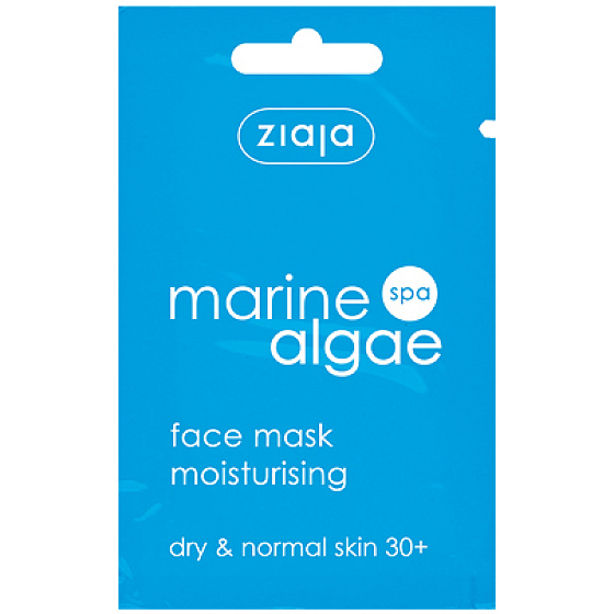 Ziaja Marine Algae Spa morské riasy hydratačný gélový pleťový maska 7 ml