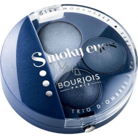 Bourjois Trio Smoky Eyes očné tiene 11 Bleu Jeans 4,5 g