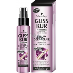 Gliss Kur Serum Deep Repair Extreme sérum pre extrémne namáhané vlasy 100 ml