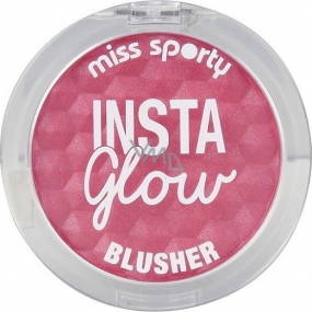 Miss Sporty Insta Glow Blusher tvárenka 004 Glowing Mauve 5 g