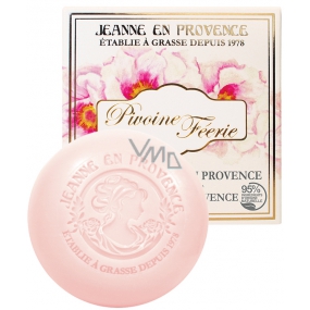 Jeanne en Provence Pivoine Feerie - Pivoňková víla tuhé toaletné mydlo 100 g