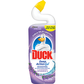 Duck 5v1 Levanduľový WC tekutý čistič s levanduľovou vôňou, 750 ml