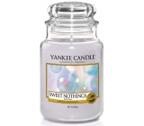 Yankee Candle Sweet Nothings - Sladké nič vonná sviečka Classic veľká sklo 623 g