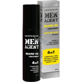 Dermacol Men Agent Beard Oil Treatment ošetrujúce olej na fúzy 50 ml