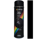 Motip Matt Black čierny matný akrylový lak 500 ml