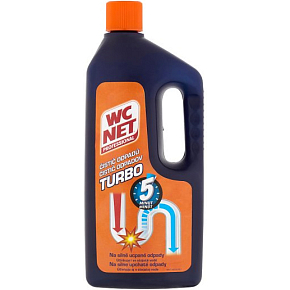 WC NET Turbo gélový čistič odpadov, 1 l