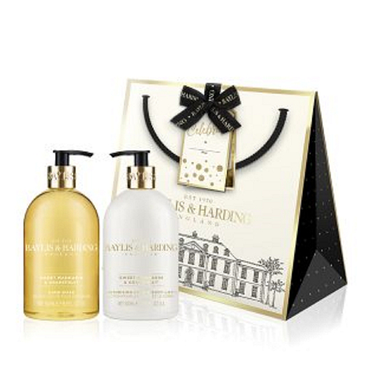 Baylis & Harding Sladká mandarínka a Grapefruit tekuté mydlo na ruky 500 ml + mlieko na ruky a telo 500 ml, kozmetická sada