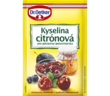 Dr. Oetker Kyselina citrónová do potravín 20 g