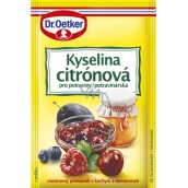 Dr. Oetker Kyselina citrónová do potravín 20 g