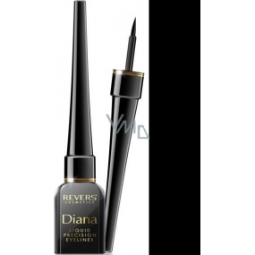 Reverz Diana Liquid Precision Eyeliner očné linky Black 4 ml