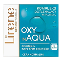 Lirene Oxy in Aqua hydratačné, okysličujúce denný hydro krém pre normálnu pleť 50 ml