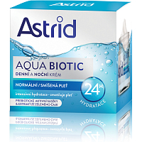 Astrid Aqua Biotic denný a nočný krém normálna a zmiešaná pleť, 50 ml