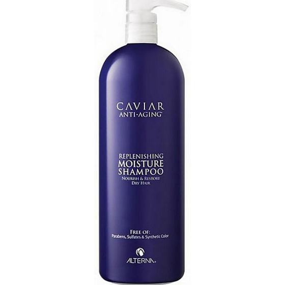 Alterna Caviar Replenishing Moisture kaviárový revitalizačný hydratačný šampón pre suché a poškodené vlasy 1000 ml
