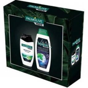 Palmolive Men Sensitive sprchový gél 250 ml + Invigorating šampón na vlasy 350 ml, kozmetická sada