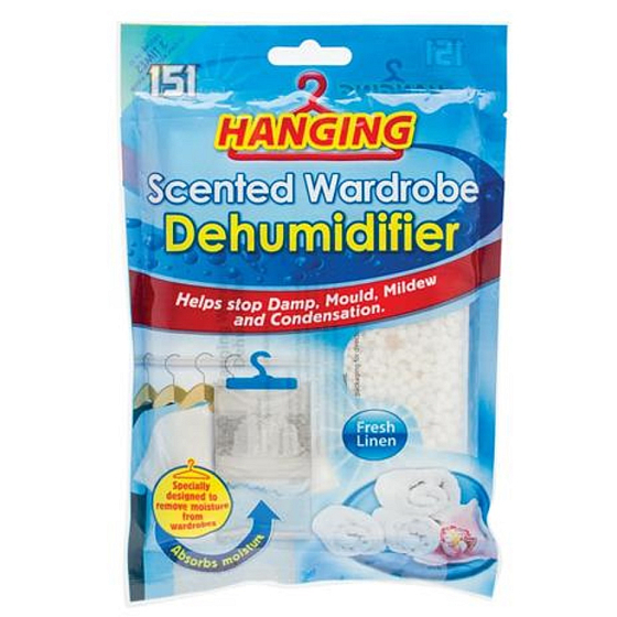 151 Hanging Čerstvo vypraná bielizeň odstraňovač vlhkosti do šatne s vôňou 180 g