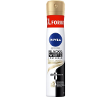 Nivea Black & White Invisible Silky Smooth antiperspirant dezodorant sprej pre ženy 200 ml