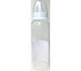 First Steps Transparent 0+ dojčenská fľaša Biela 250 ml