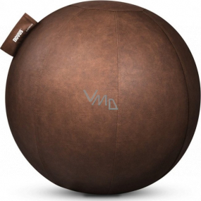 Novus Píla balančné sedacie loptu, umelá koža, hnedý 65 cm