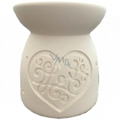 Albi Aromalampa biele srdce 11 cm