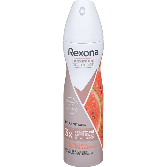Rexona Maximum Protection Watermelon & Cactus Water antiperspirant deodorant v spreji pre ženy 150 ml
