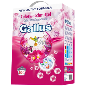 Gallus Color prací prášek na barevné prádlo 100 dávek 6,5 kg