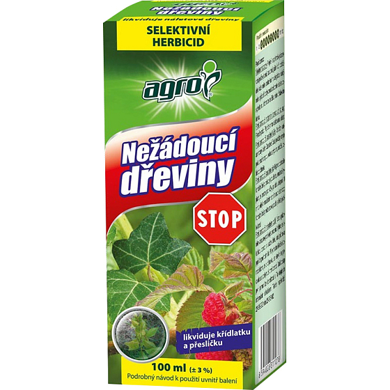 Agro Nežiadúce dreviny STOP herbicid a arboricid, 100 ml