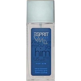 Esprit Connect for Him parfumovaný deodorant sklo 75 ml