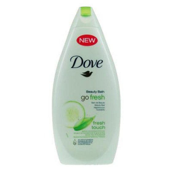 Dove Go Fresh Touch Uhorka & Zelený čaj pena do kúpeľa 500 ml