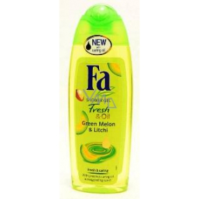 Fa Fresh & Oil Zelený Melón a Liči sprchový gél 250 ml