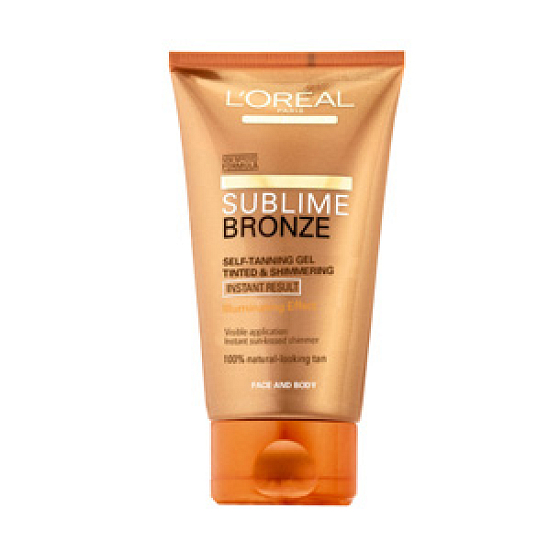 Loreal Paris Sublime Bronze samoopaľovací starostlivosť s tónovacím efektom 150 ml
