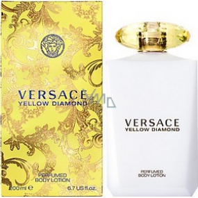 Versace Yellow Diamond telové mlieko pre ženy 200 ml