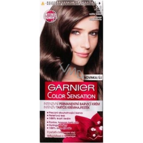 Garnier Color Sensation Farba na vlasy 5.0 Žiarivá svetlo hnedá