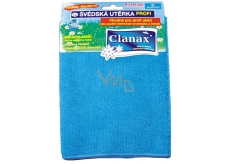 Clanax Profi švédska utierka z mikrovlákna 40 x 40 cm, 280 g 1 kus