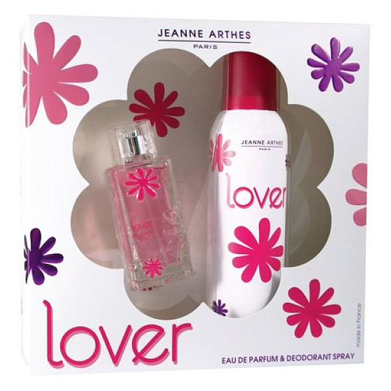 Jeanne Arthes Lover toaletná voda pre ženy 50 ml + telové mlieko 200 ml, darčeková sada