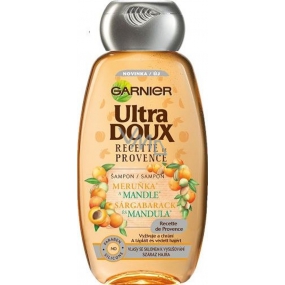 Garnier Ultra Doux Marhuľa a Mandle šampón so sklonom k vysušovaniu 250 ml