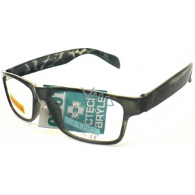 Berkeley Čítacie dioptrické okuliare čierne tigrované +1 CB01 1 kus