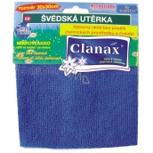 Clanax Švédska utierka mikrovlákno 30 x 30 cm, 205 g 1 kus